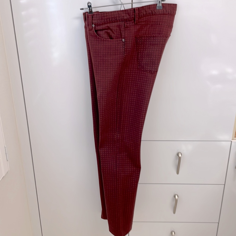 DL1961 faded red jeans
